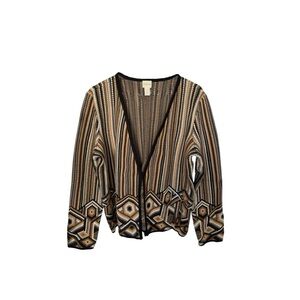 Chico's Geometric Knit Sweater